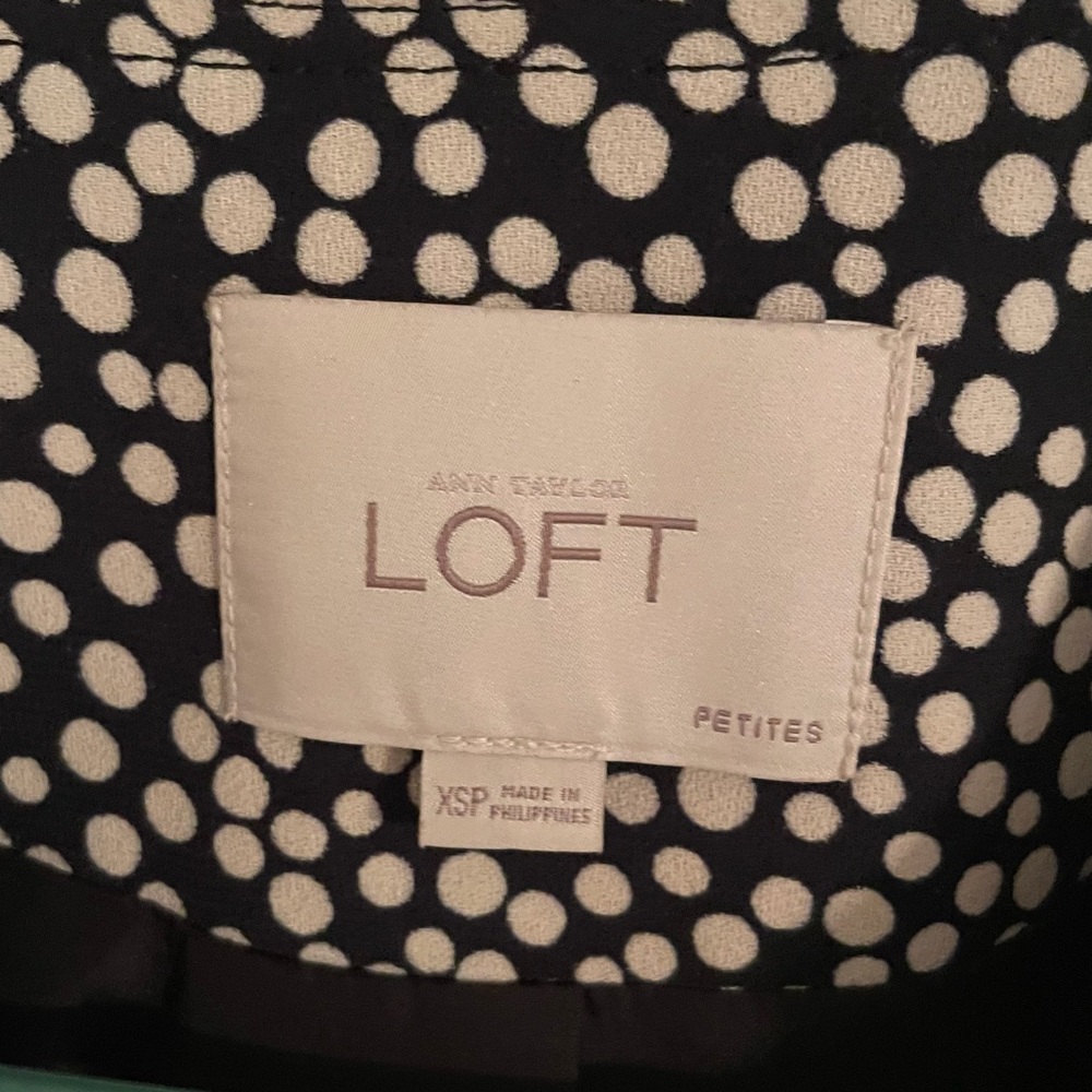 LOFT petite XS blazer sweater jacket